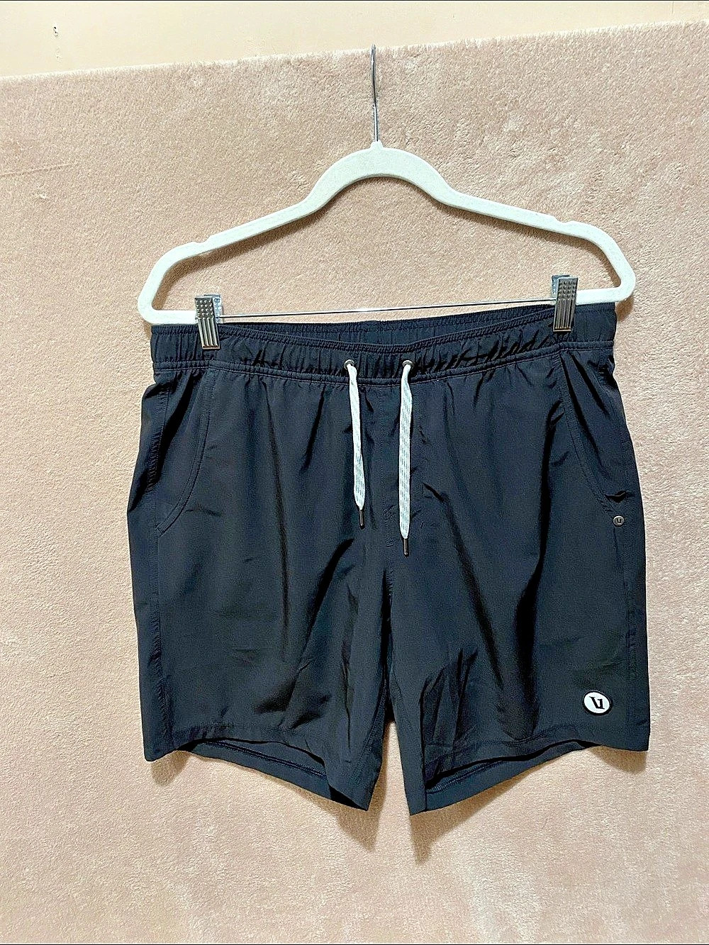 Vuori Kore Short Men's Athletic Shorts Black Large